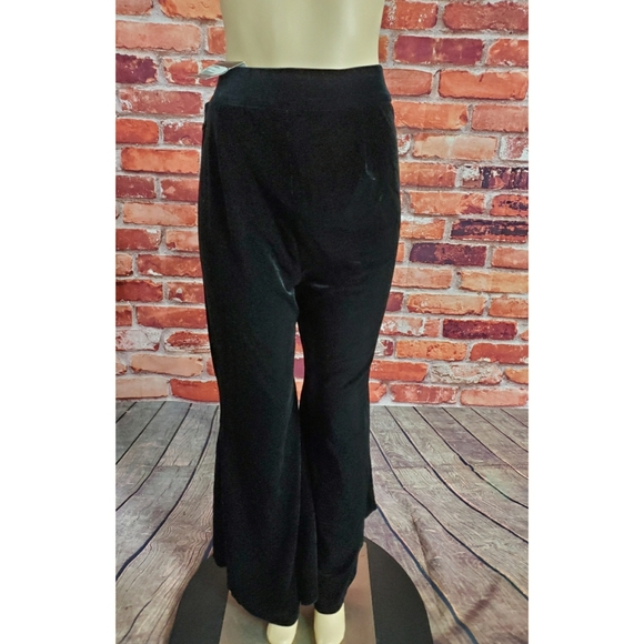 INC Velvet Flare Leg Pants Size 16W NWT - Picture 3 of 5